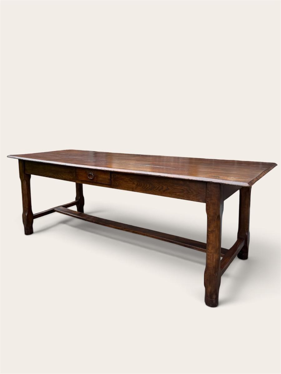 French farmhouse table ca 1800  238 cm