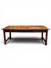 French farmhouse table in oak 208 cm