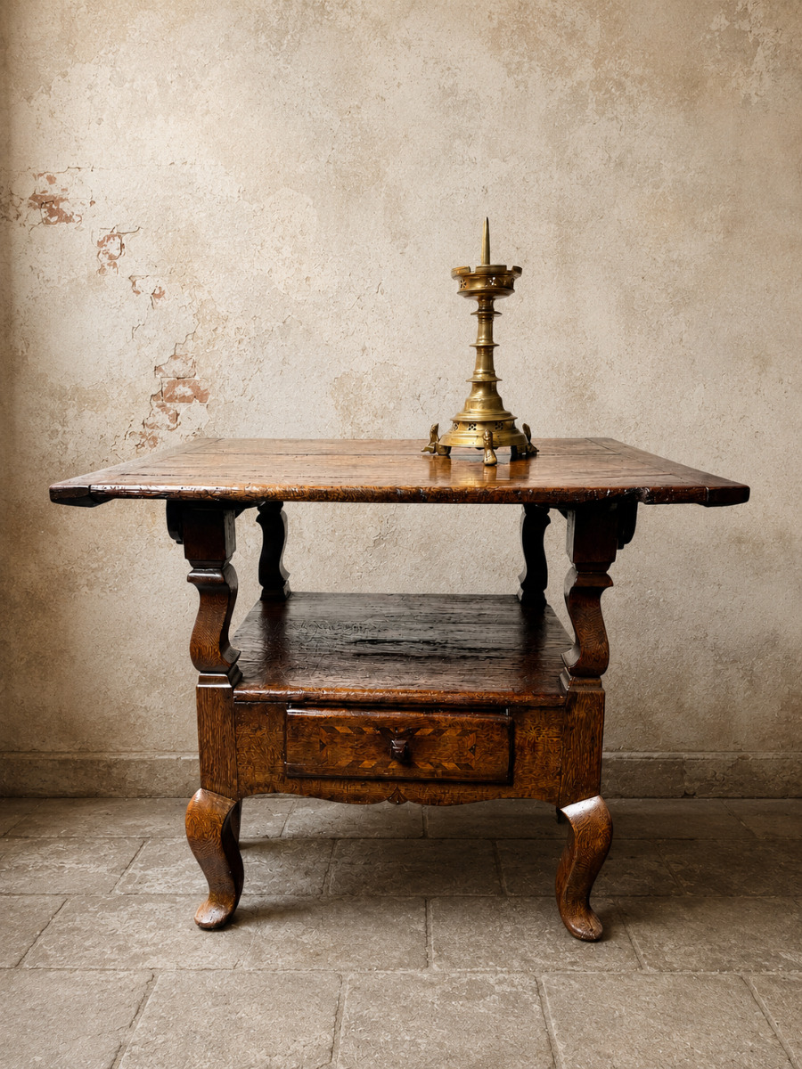 Rare type of monk chair ca 1700
