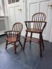 2 Windsor child chairs ca 1800
