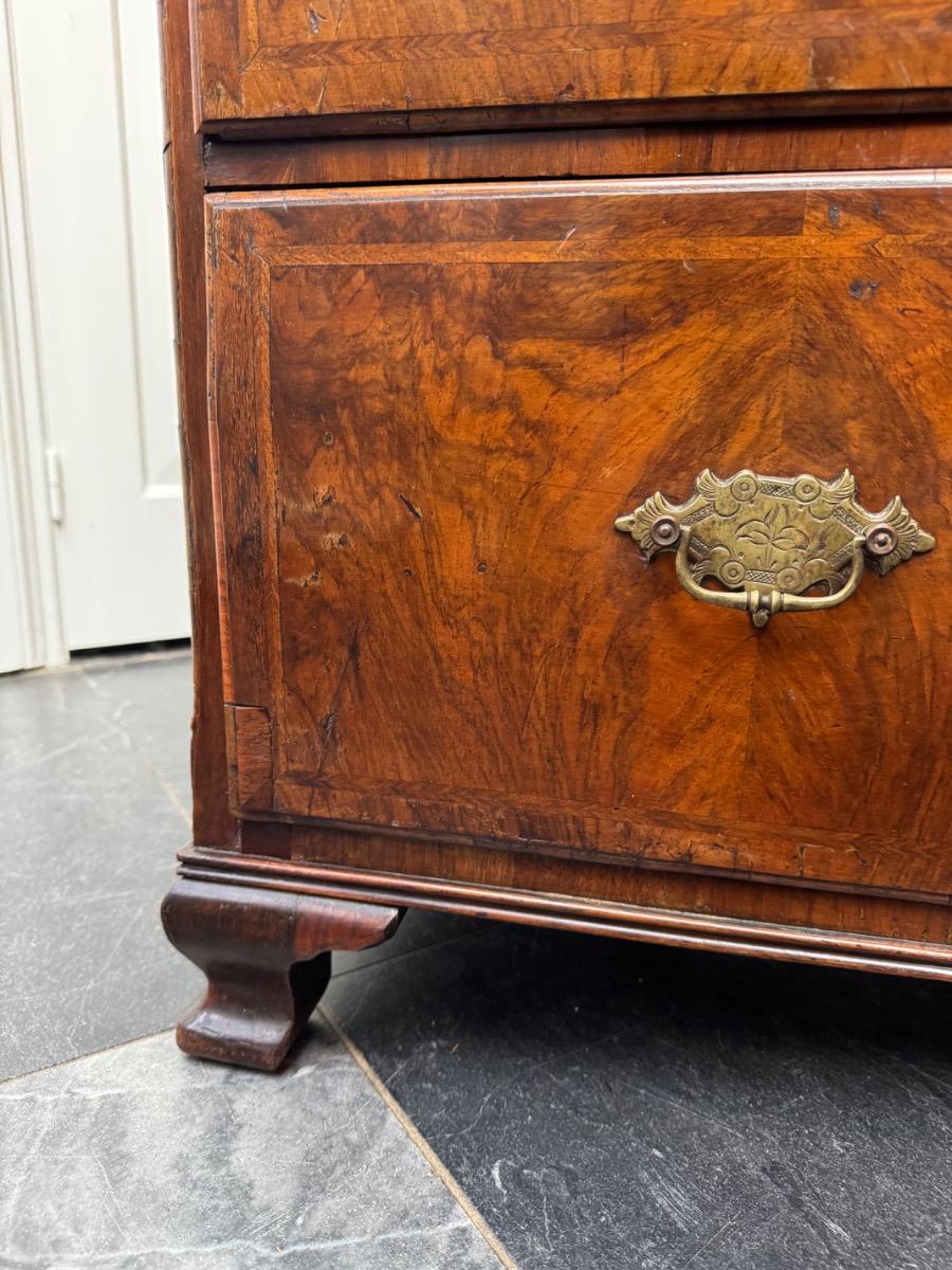Antieke Engelse ladekast commode ca 1740