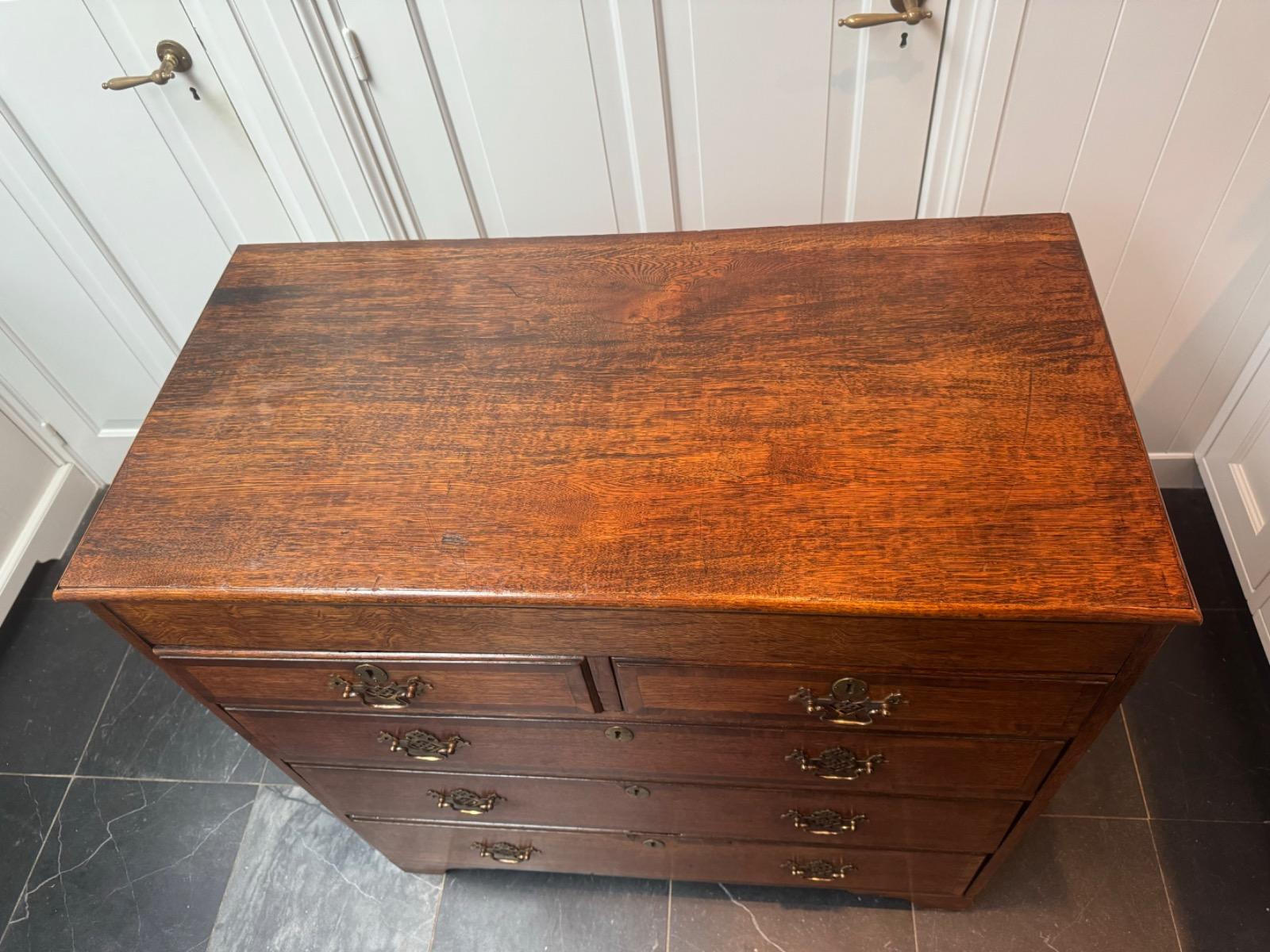 Antieke Engelse ladekast commode ca 1800