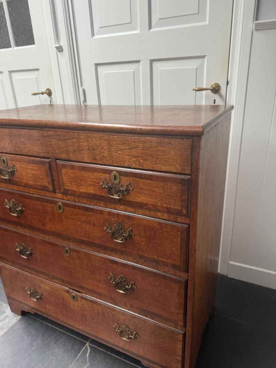 Antieke Engelse ladekast commode ca 1800