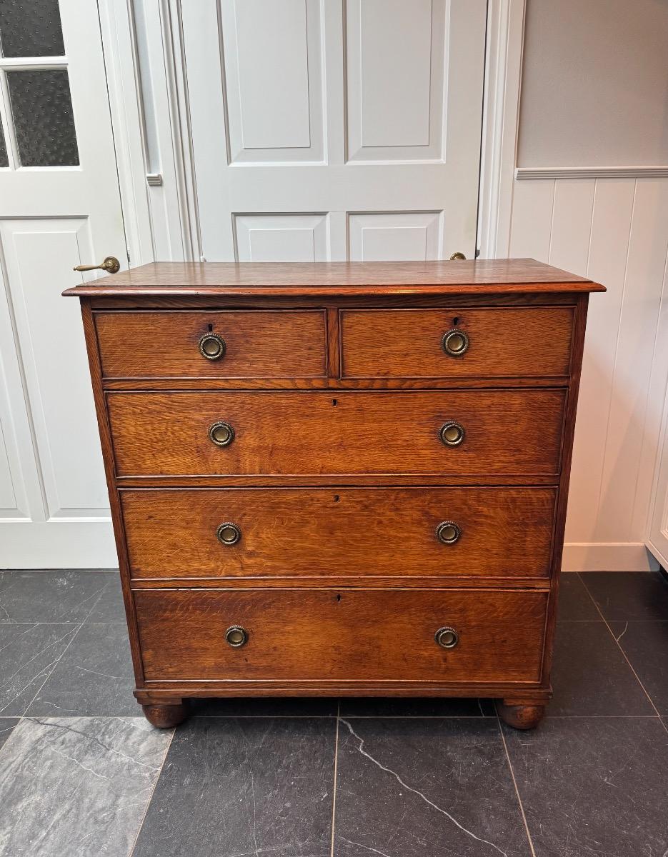 Antieke Engelse ladekast commode ca 1800