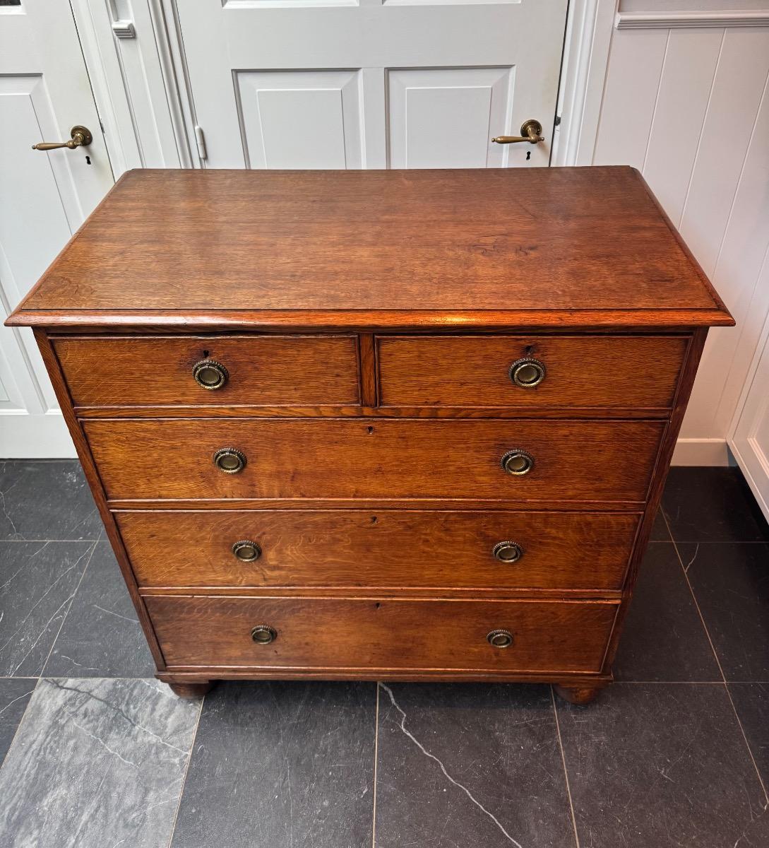 Antieke Engelse ladekast commode ca 1800