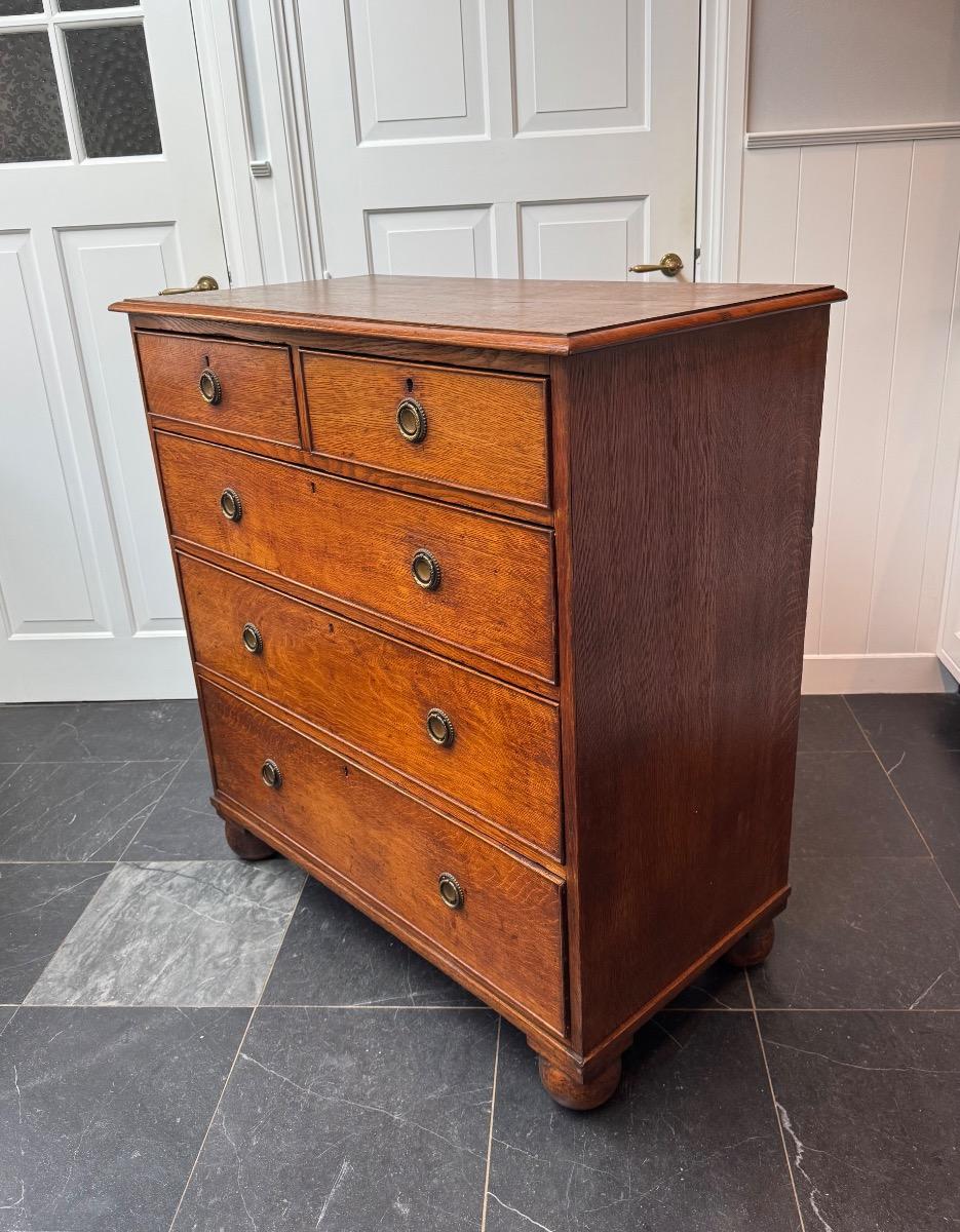 Antieke Engelse ladekast commode ca 1800