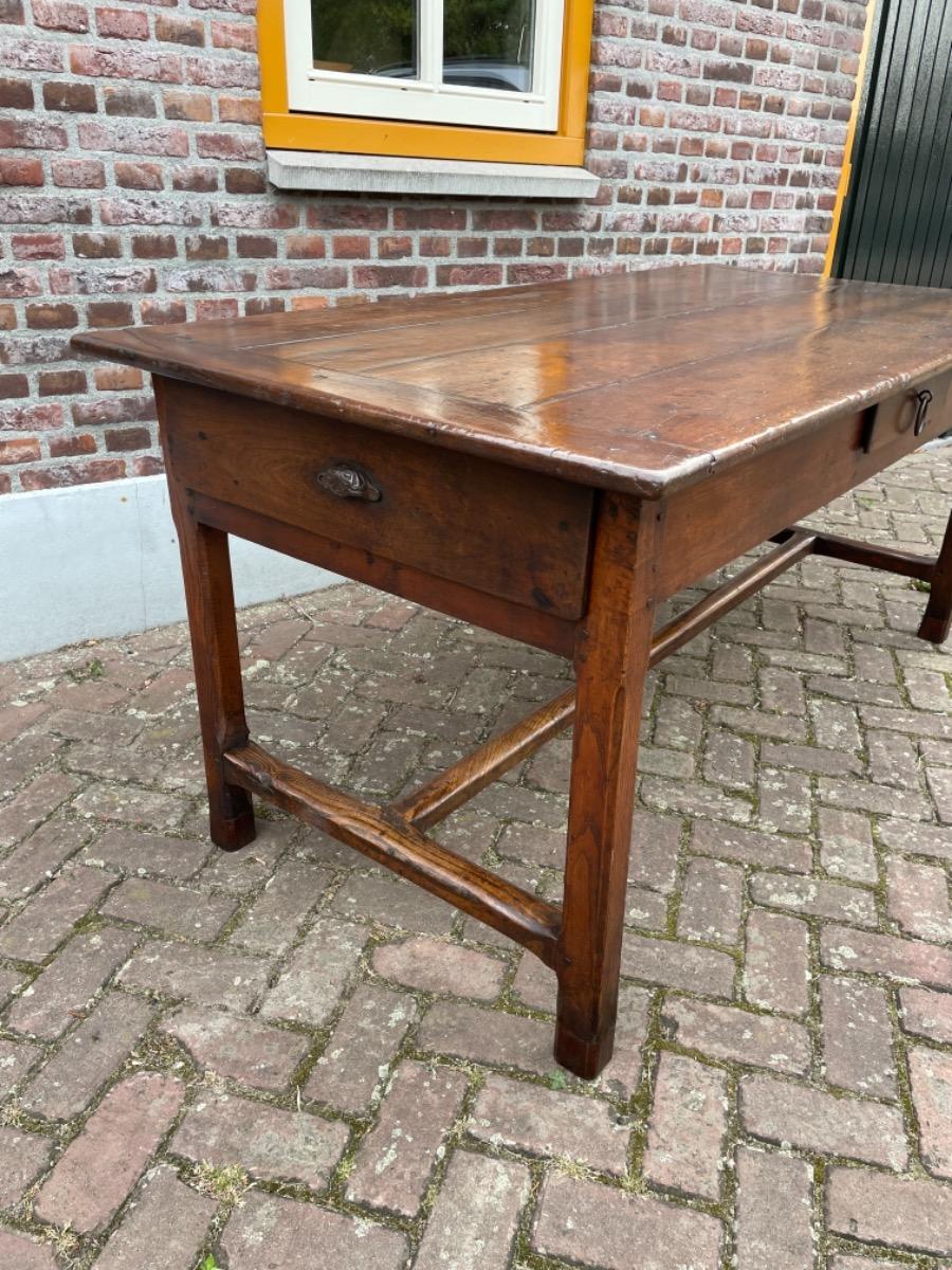 Antieke Franse eettafel boerentafel - - Erik Berg