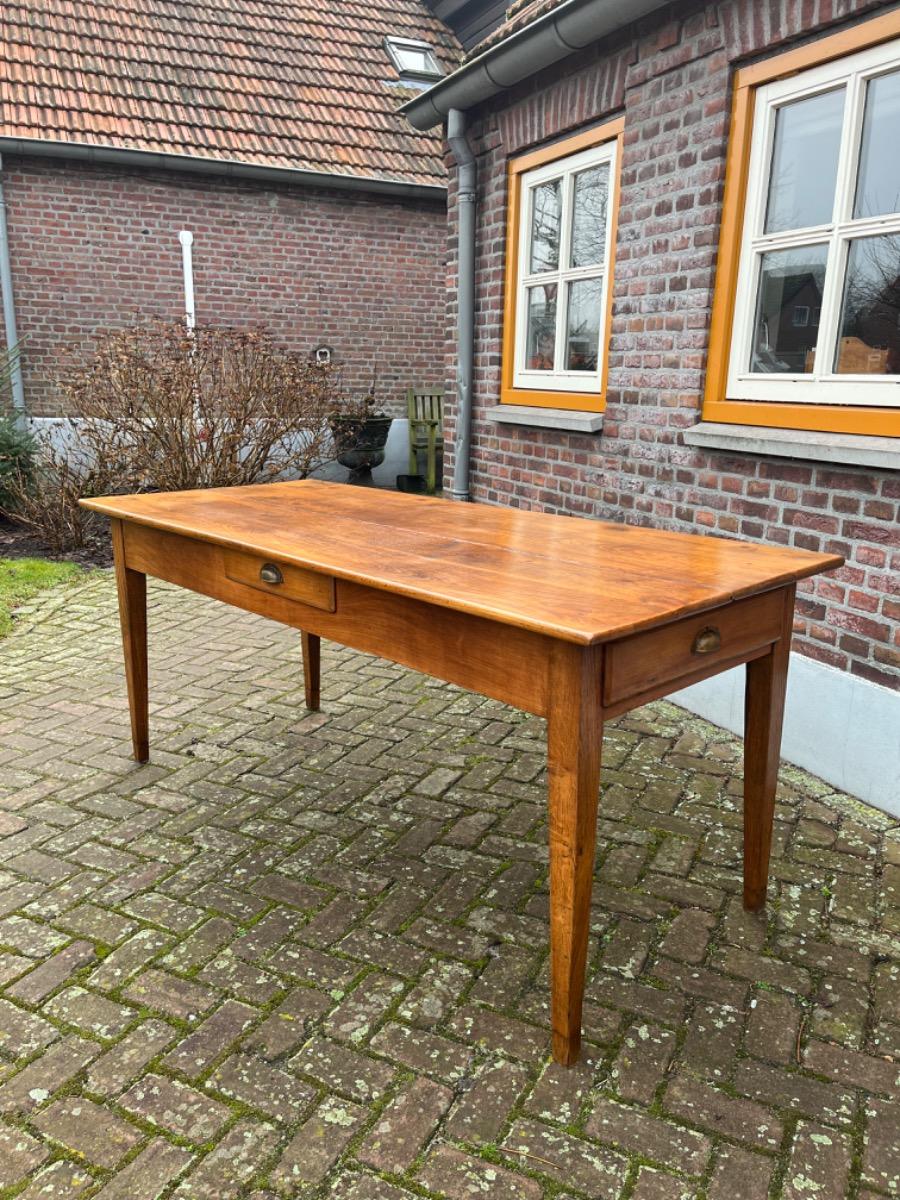 Antieke Franse eettafel tafel boerentafel 