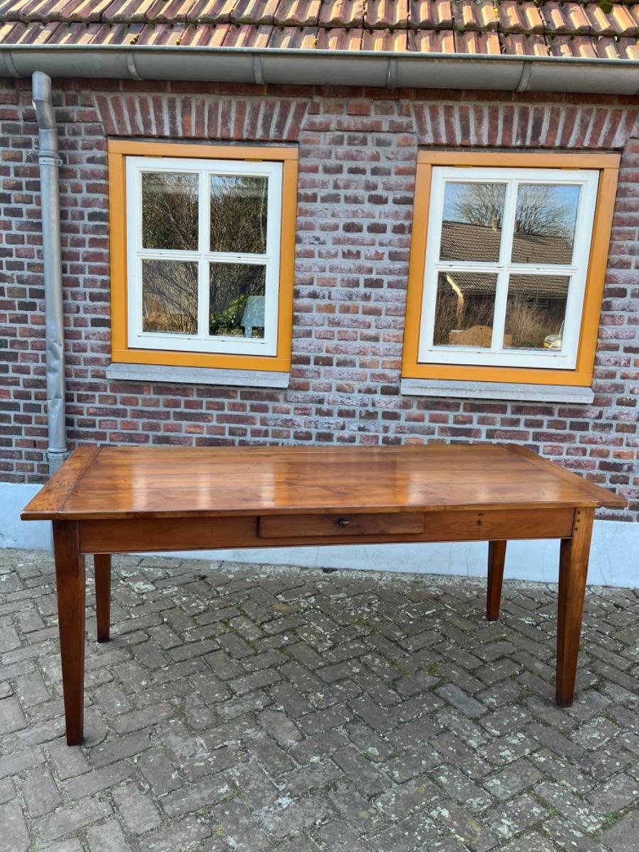 Antieke Franse eettafel tafel boerentafel 