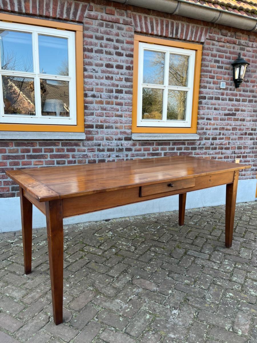 Antieke Franse eettafel tafel boerentafel 