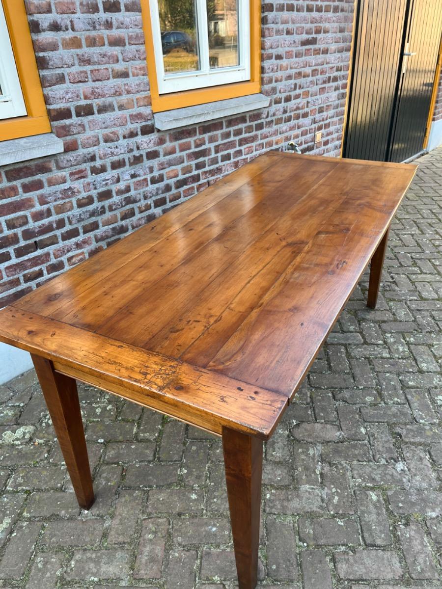 Antieke Franse eettafel tafel boerentafel 