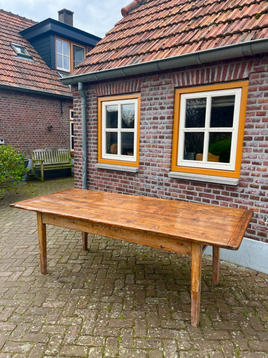 Antieke Franse eettafel tafel boerentafel 