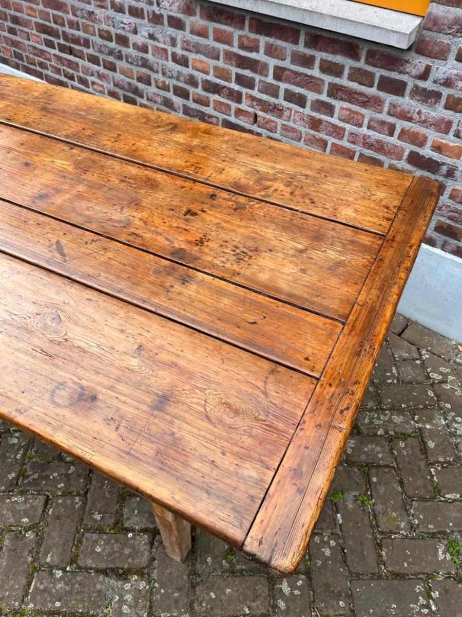 Antieke Franse eettafel tafel boerentafel 