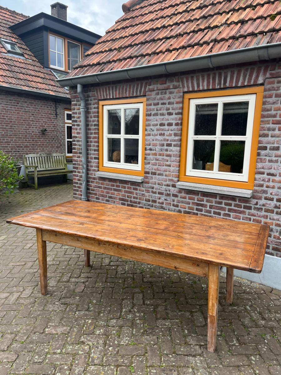 Antieke Franse eettafel tafel boerentafel 