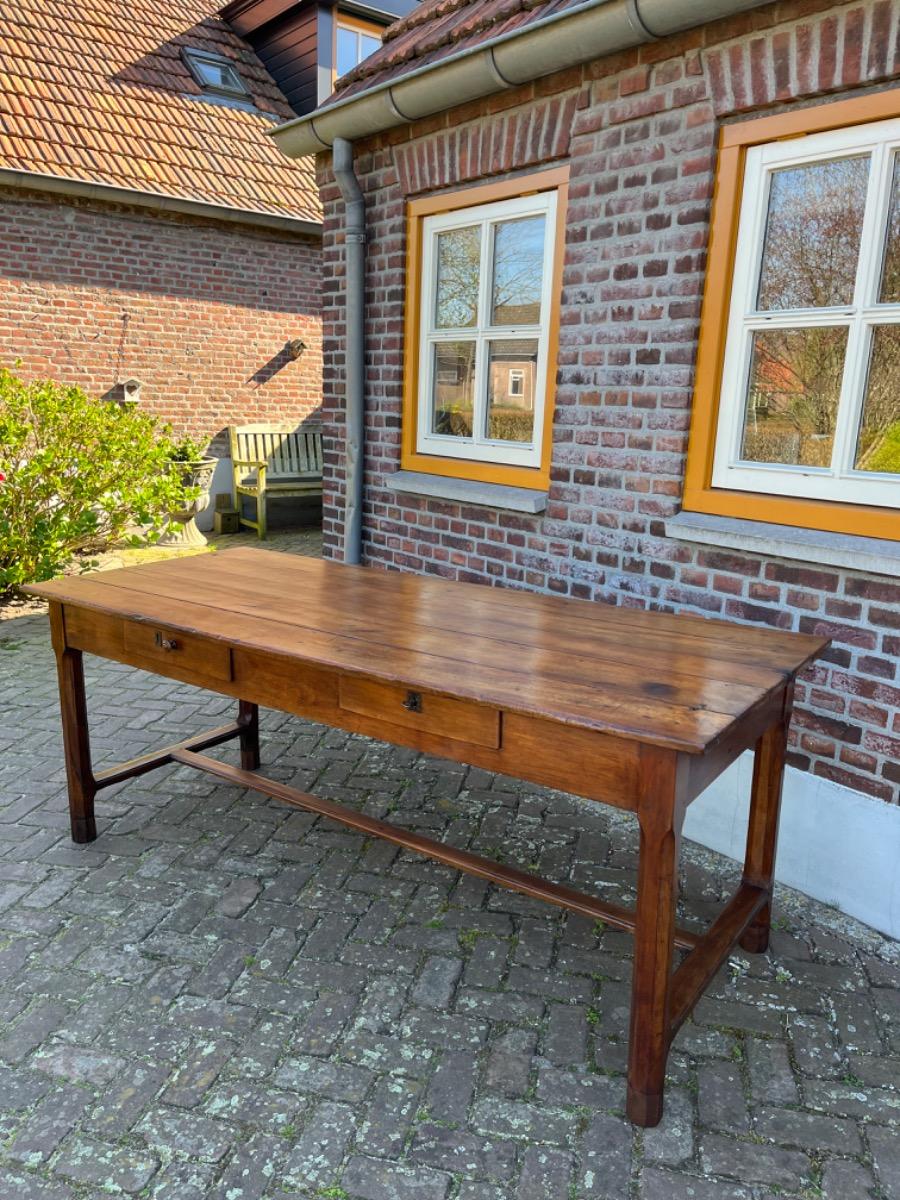 Antieke Franse eettafel tafel boerentafel 