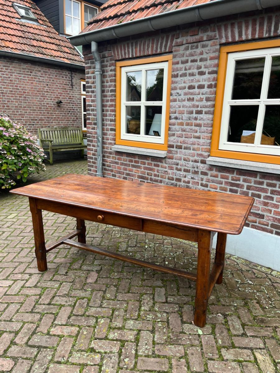 Antieke Franse eettafel tafel boerentafel 