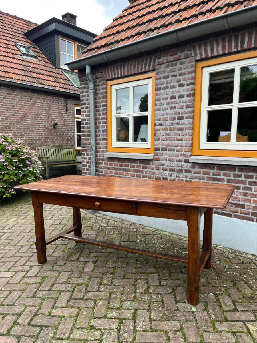 Antieke Franse eettafel tafel boerentafel 