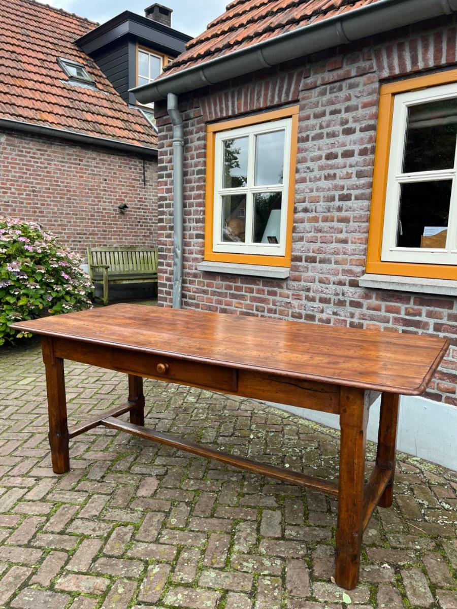 Antieke Franse eettafel tafel boerentafel 