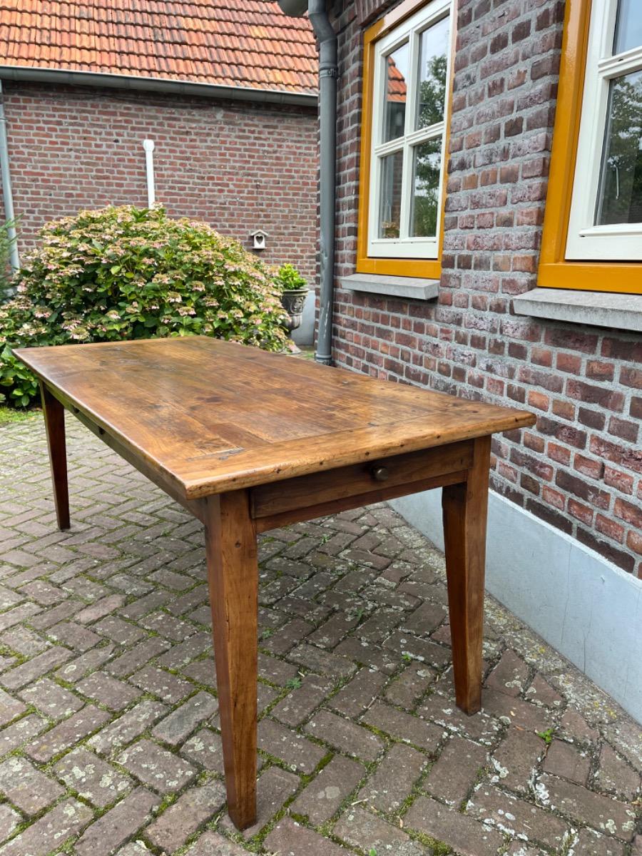 Antieke Franse eettafel tafel boerentafel 