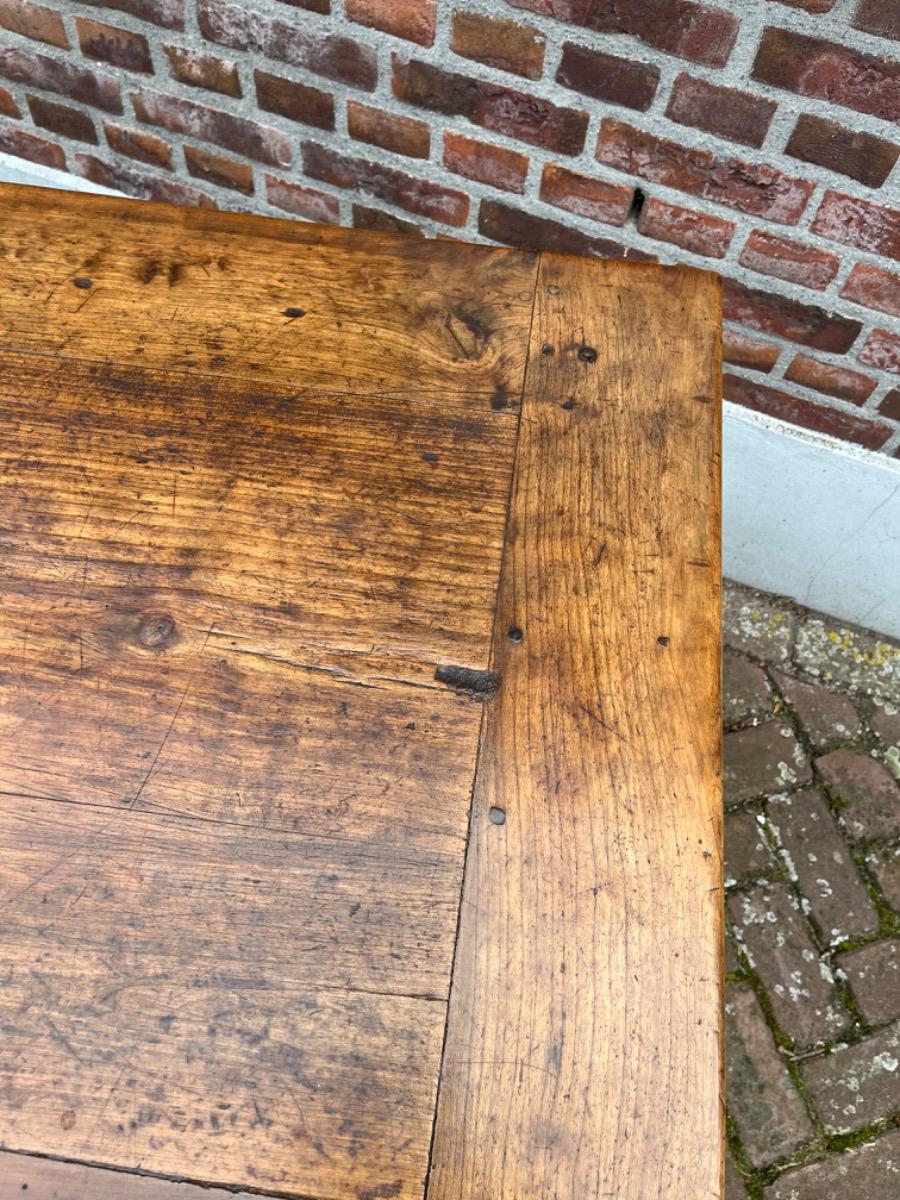 Antieke Franse eettafel tafel boerentafel 