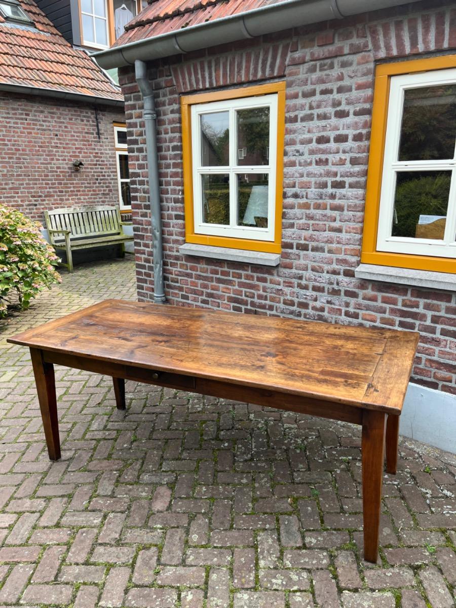 Antieke Franse eettafel tafel boerentafel 