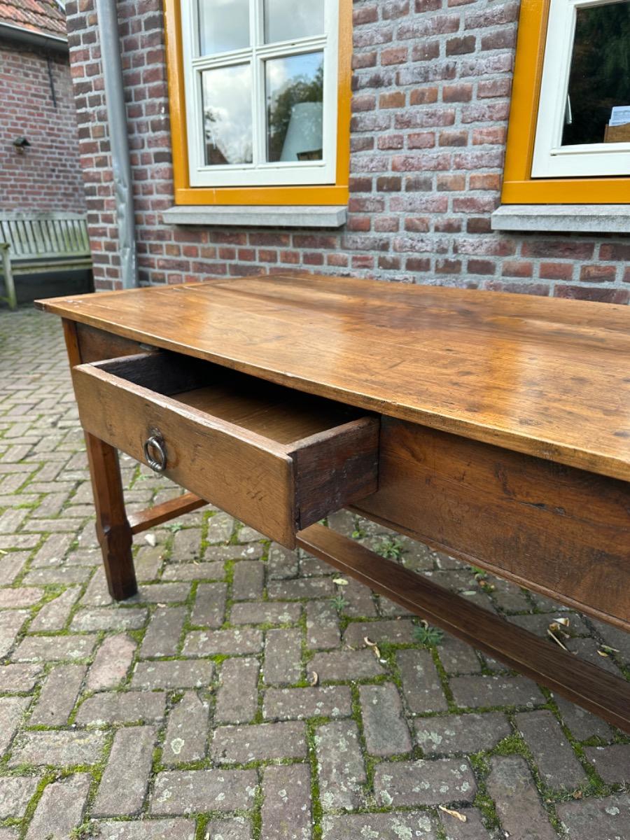 Antieke Franse eettafel tafel boerentafel