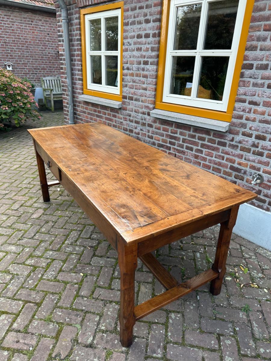 Antieke Franse eettafel tafel boerentafel