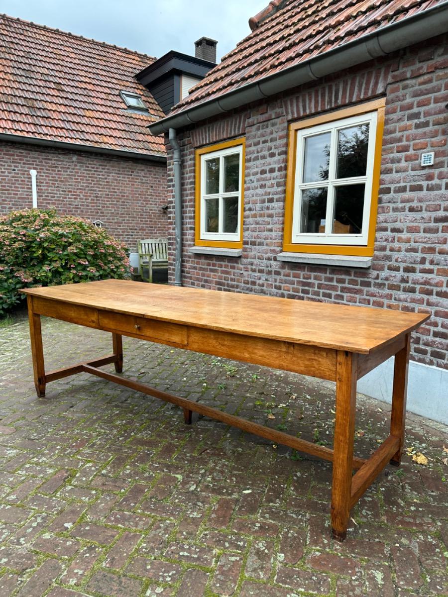 Antieke Franse eettafel tafel boerentafel 