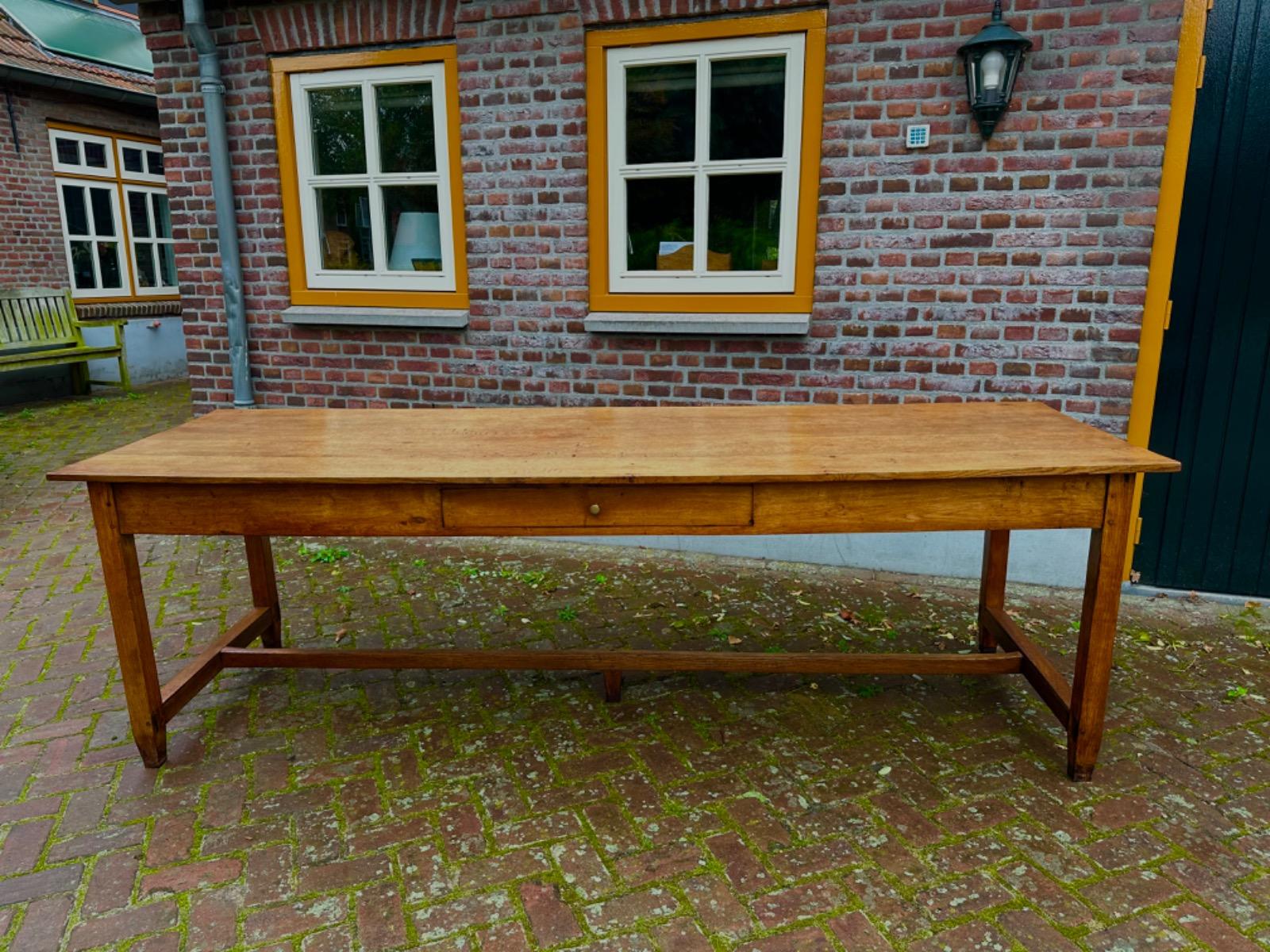 Antieke Franse eettafel tafel boerentafel 