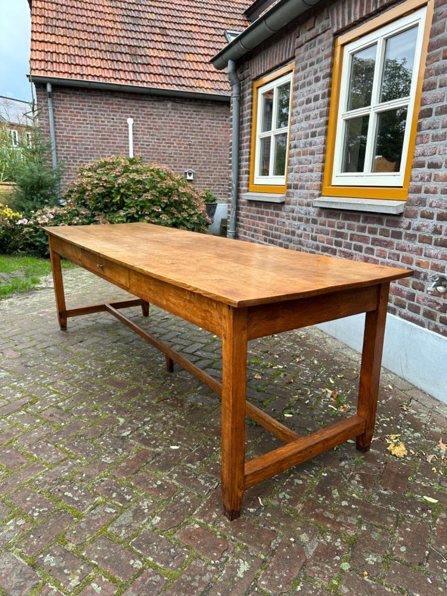 Antieke Franse eettafel tafel boerentafel 