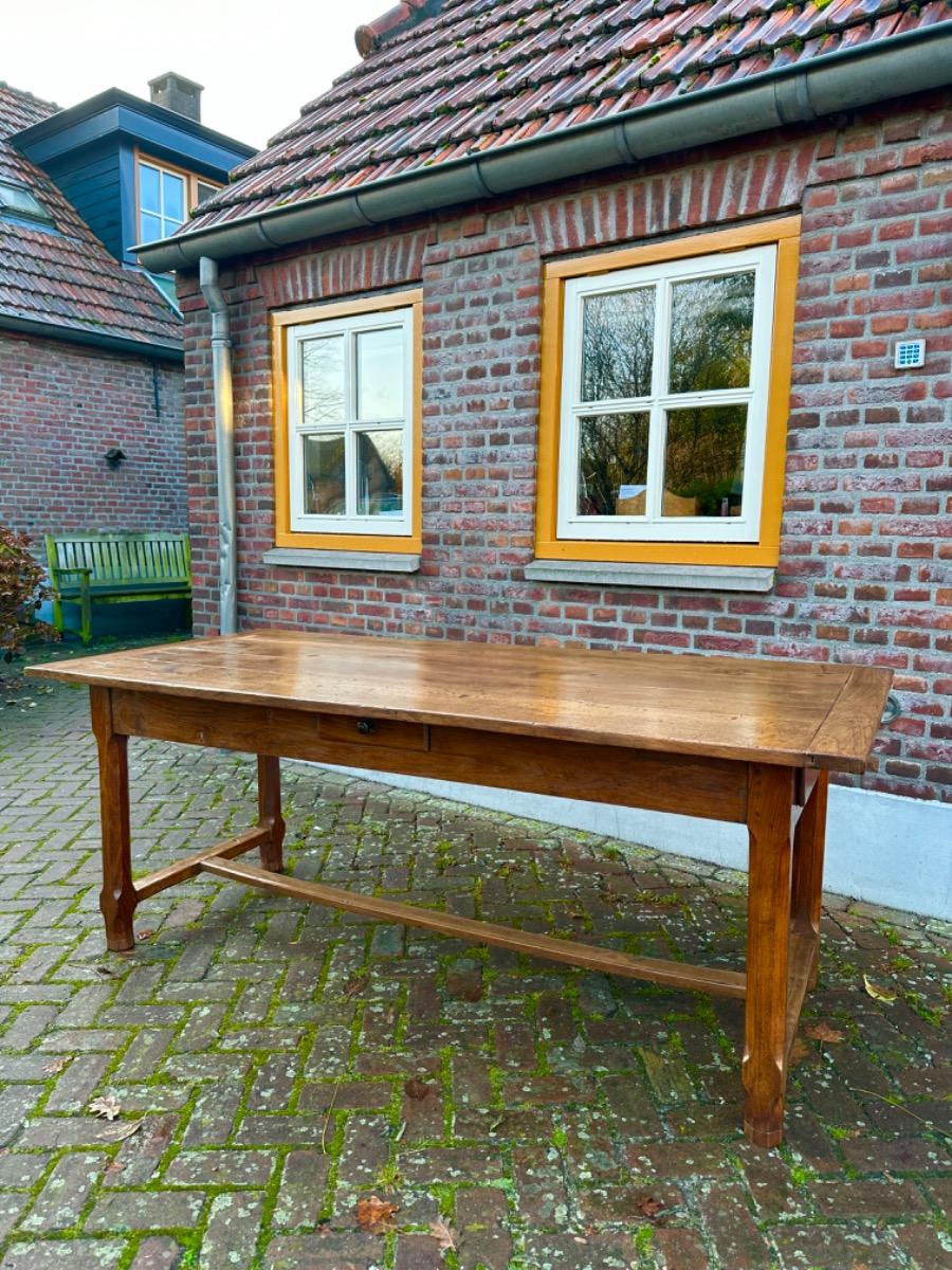 Antieke Franse eettafel tafel boerentafel 