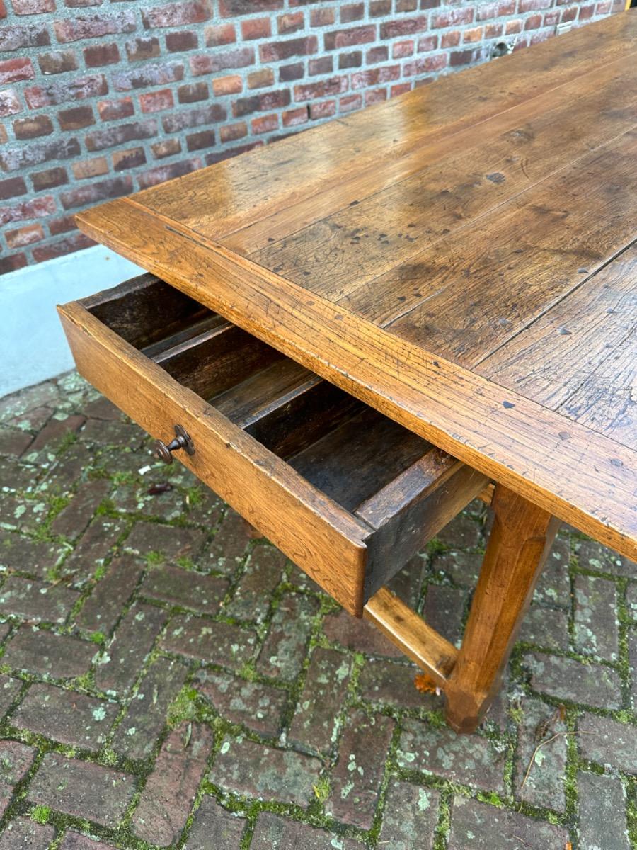 Antieke Franse eettafel tafel boerentafel 