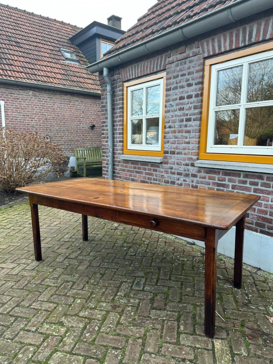 Antieke Franse eettafel tafel boerentafel 