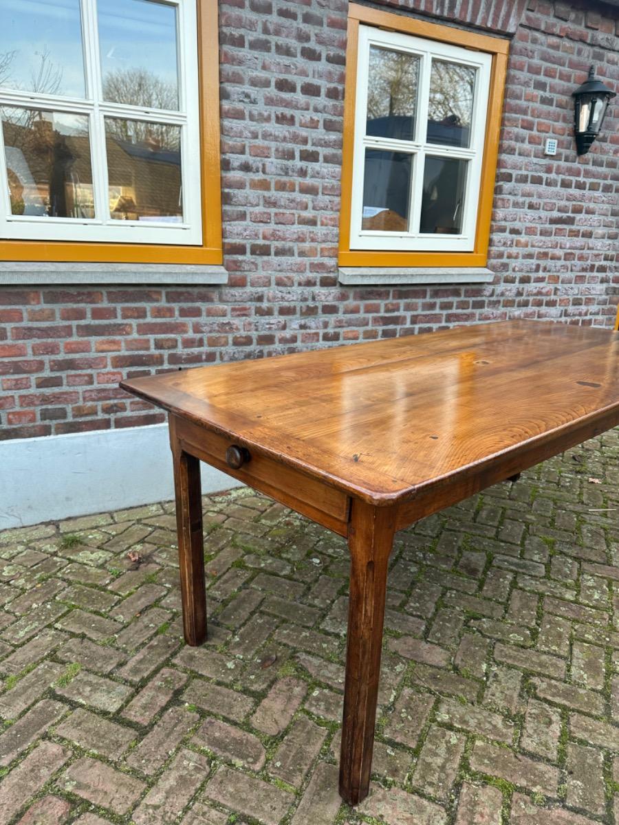 Antieke Franse eettafel tafel boerentafel 