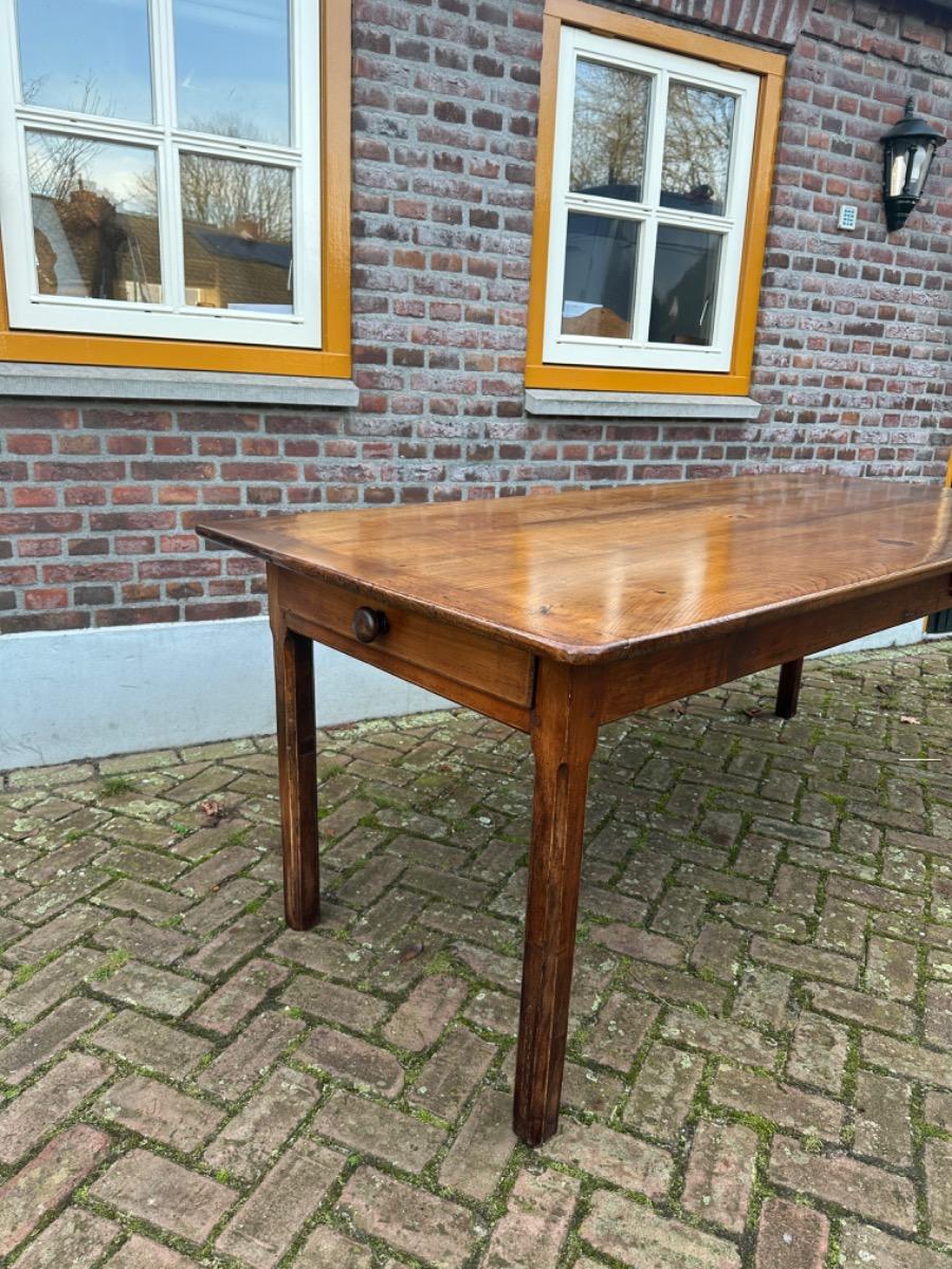 Antieke Franse eettafel tafel boerentafel 