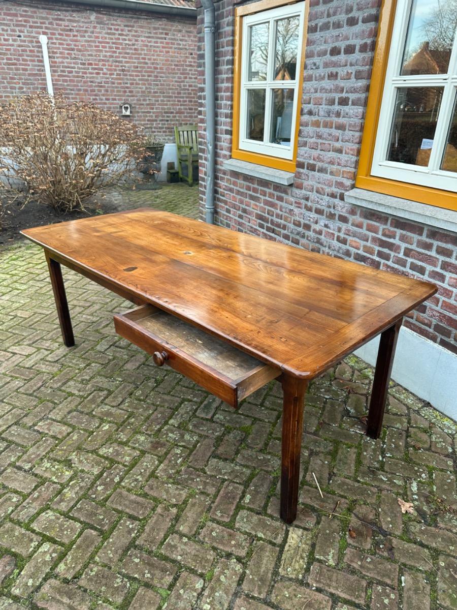 Antieke Franse eettafel tafel boerentafel 