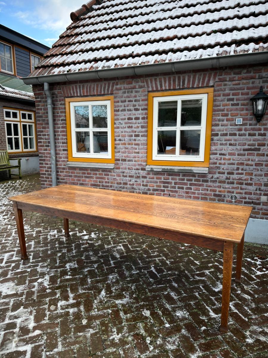 Antieke Franse eettafel tafel boerentafel 