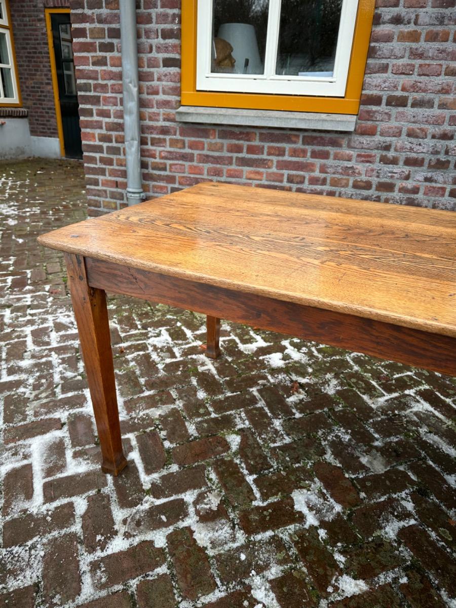 Antieke Franse eettafel tafel boerentafel 