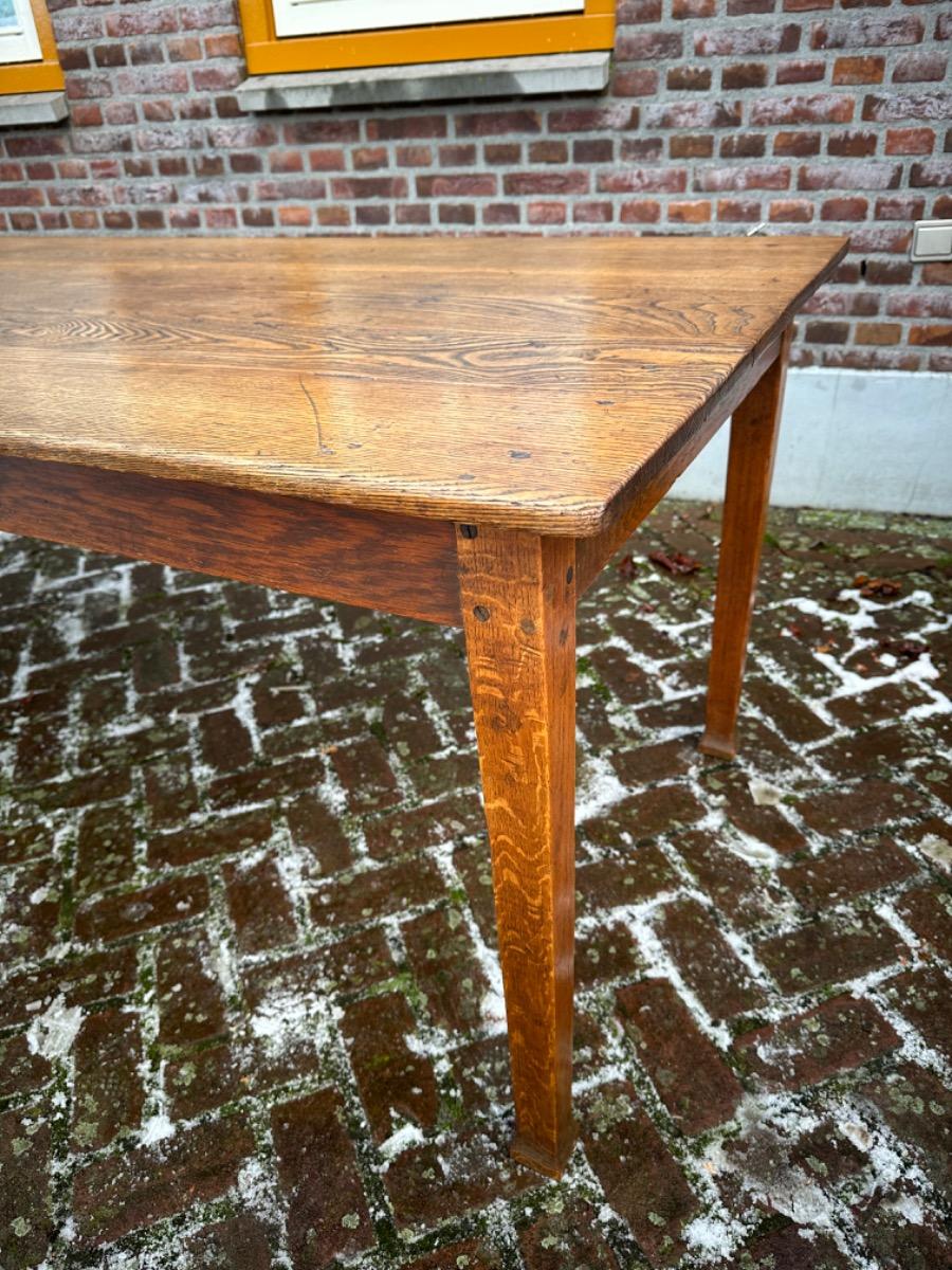 Antieke Franse eettafel tafel boerentafel 