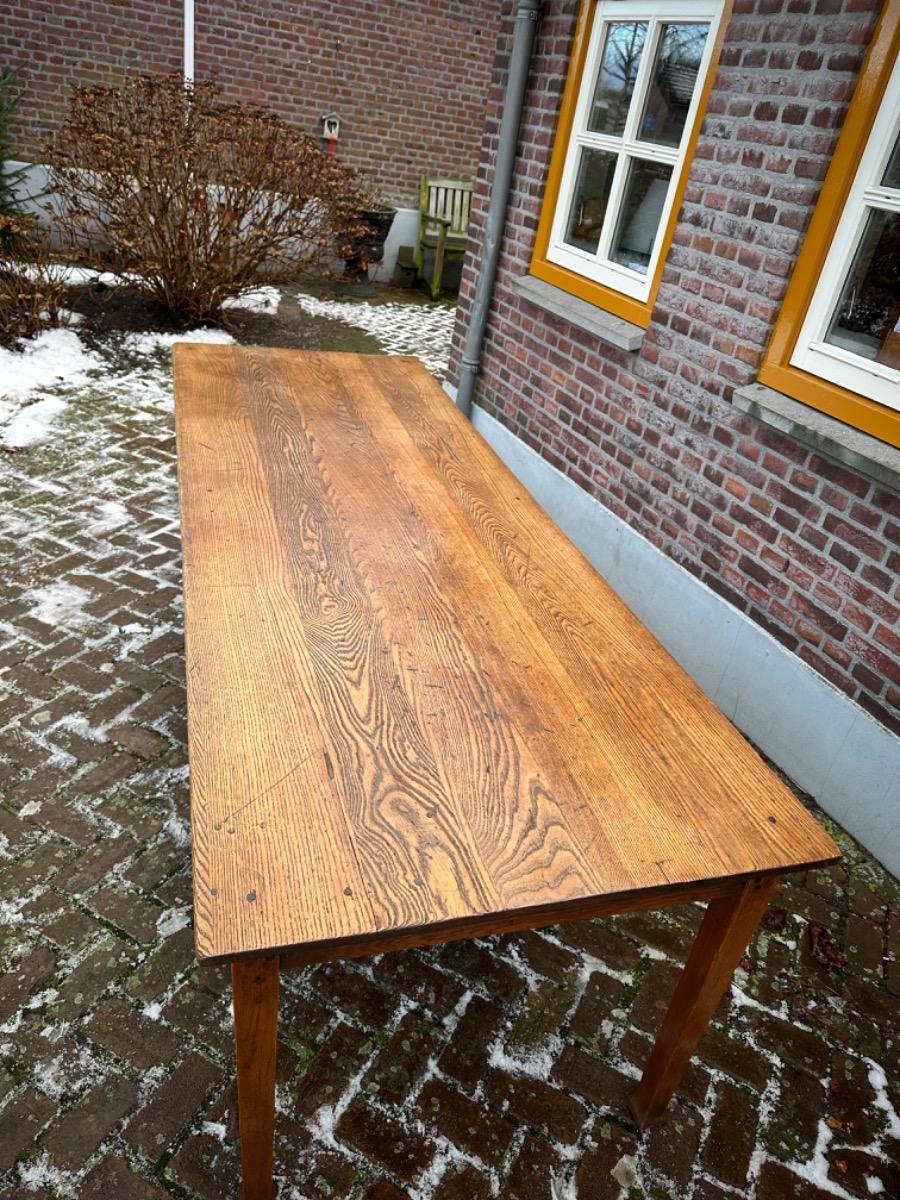 Antieke Franse eettafel tafel boerentafel 