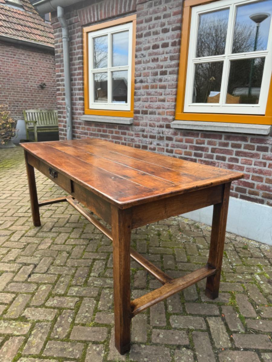 Antieke Franse eettafel tafel boerentafel 