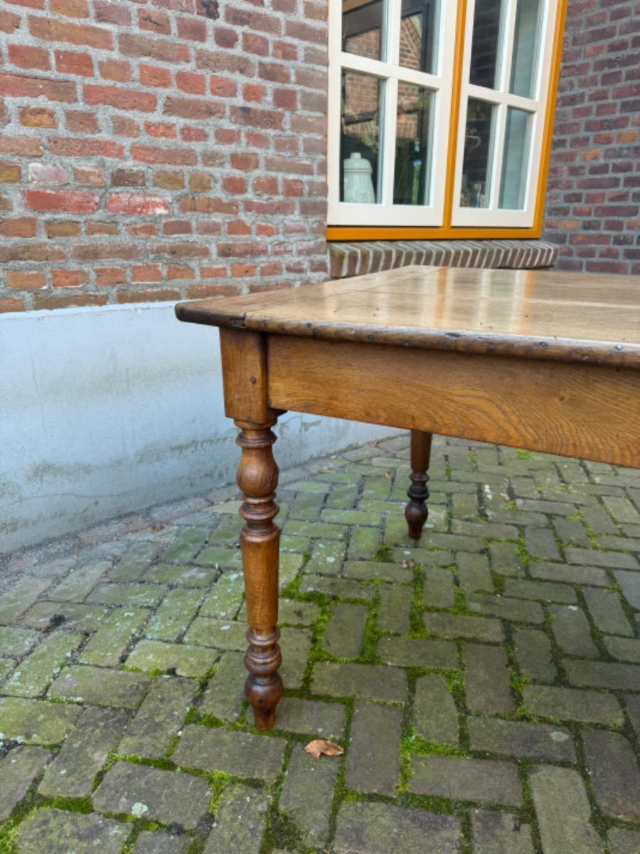 Antieke Franse eettafel tafel boerentafel 