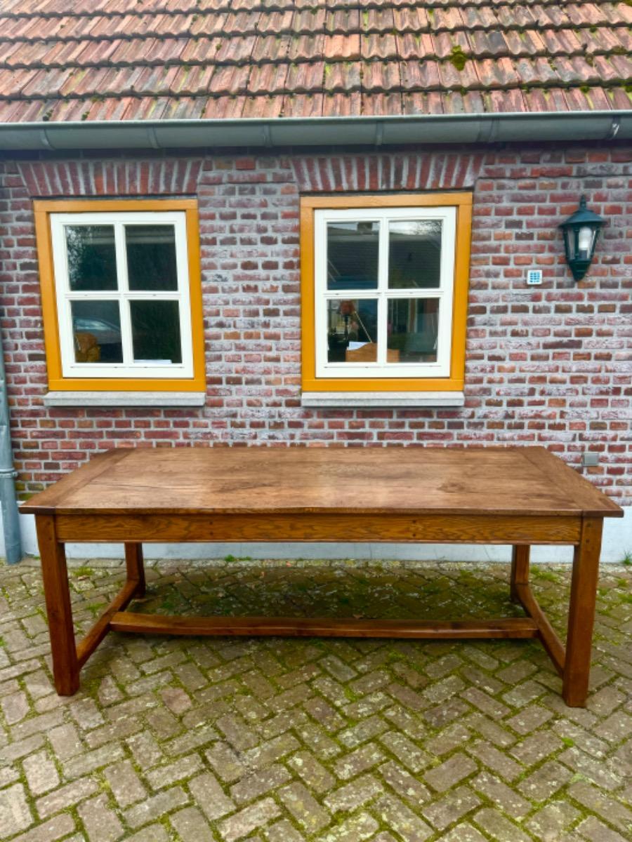 Antieke Franse eettafel tafel boerentafel 