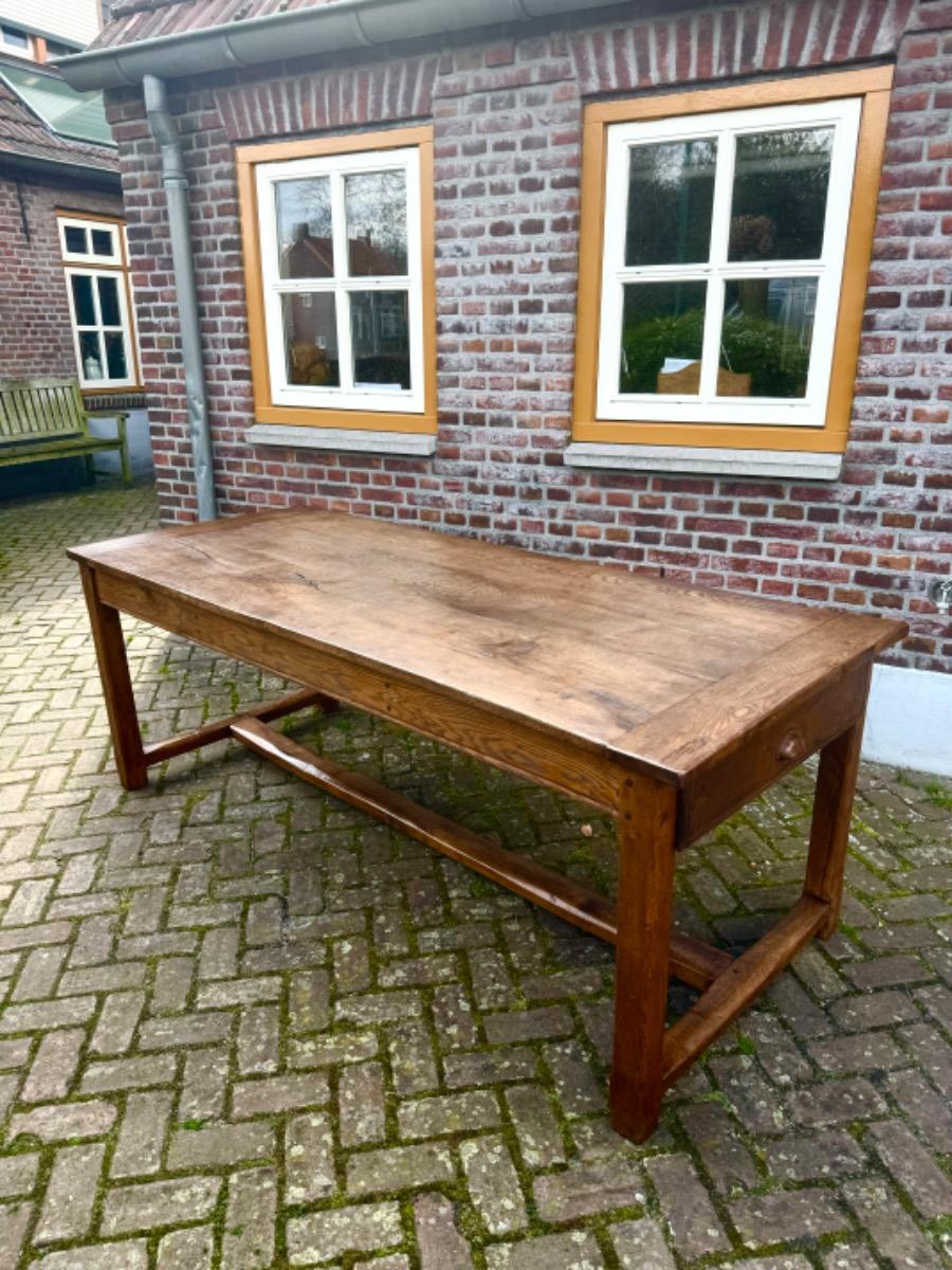 Antieke Franse eettafel tafel boerentafel 