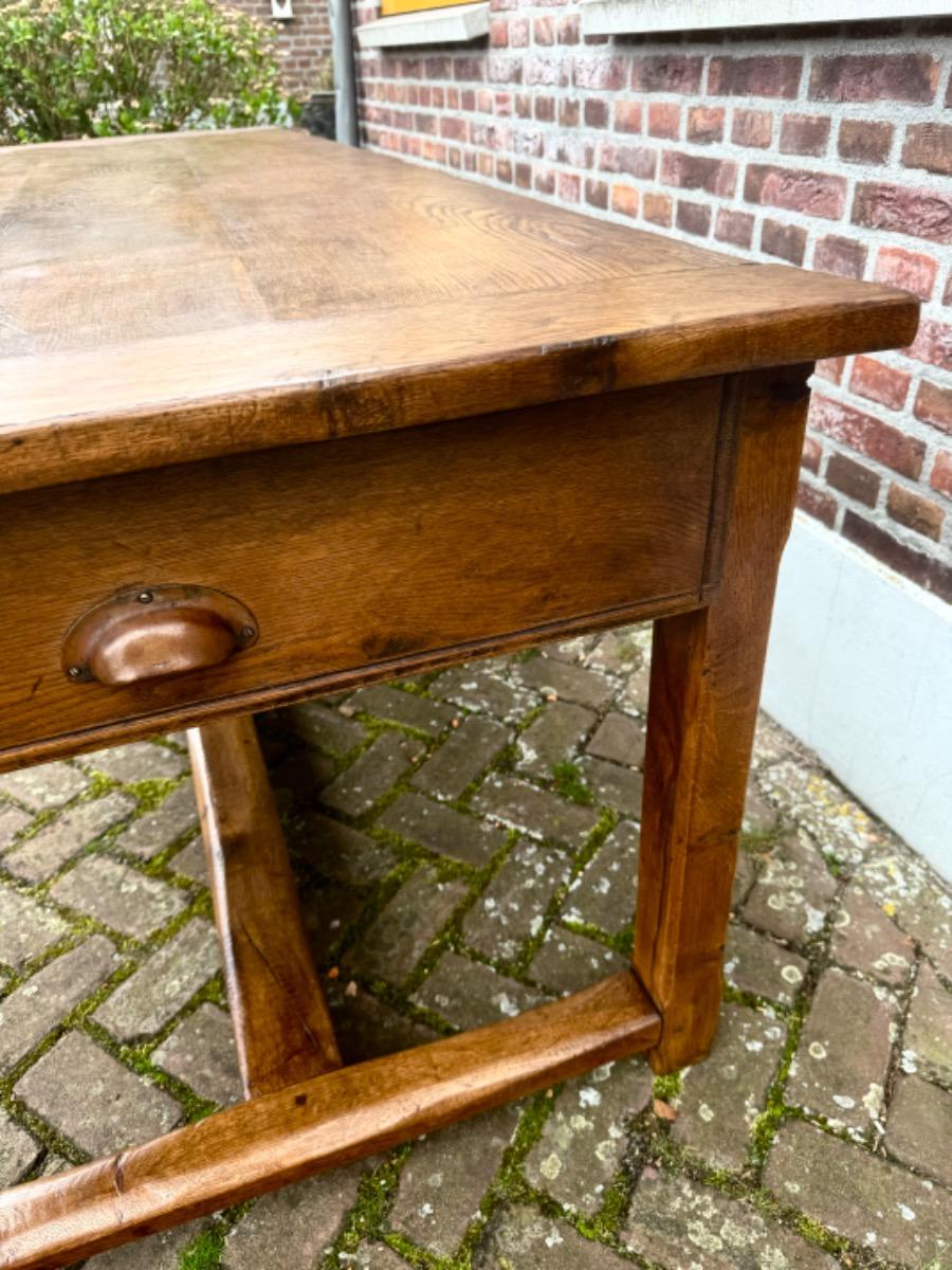 Antieke Franse eettafel tafel boerentafel 