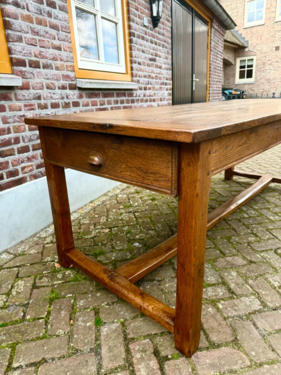 Antieke Franse eettafel tafel boerentafel 