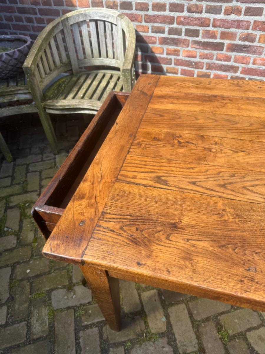 Antieke Franse eettafel tafel boerentafel 