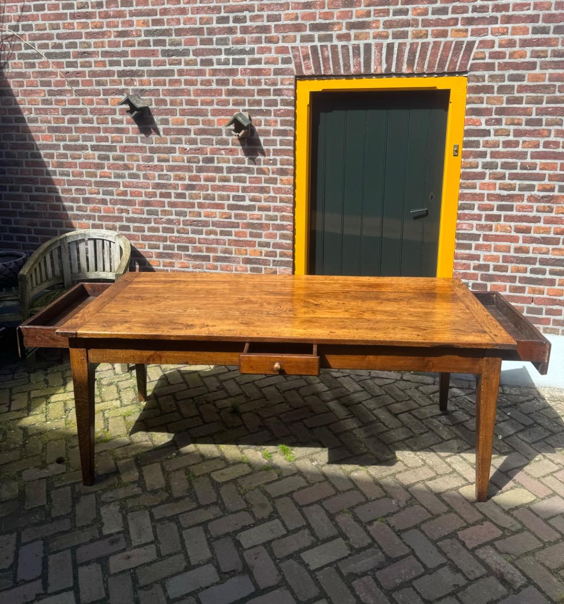 Antieke Franse eettafel tafel boerentafel 