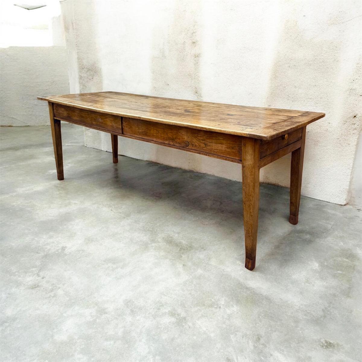 Antieke Franse eettafel tafel boerentafel ca 1780