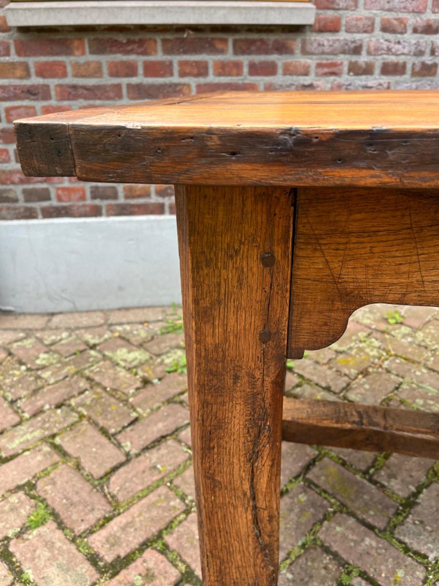 Antieke Franse eettafel tafel boerentafel eikenhout 